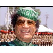 KADDAFİ, İSRAİL VE FİLİSTİNLİLERİ GERİ ZEKALI OLARAK NİTELEDİ!!!